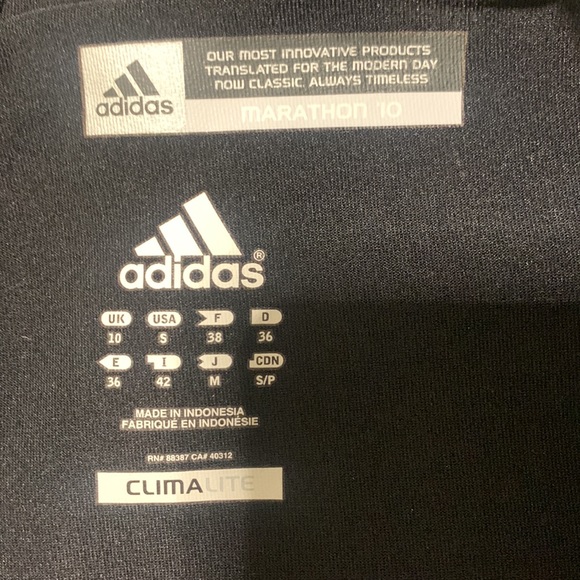 Black Adidas short skirt with built in shorts - Picture 3 of 3